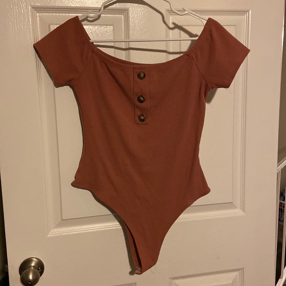 Salom off the shoulder body suite